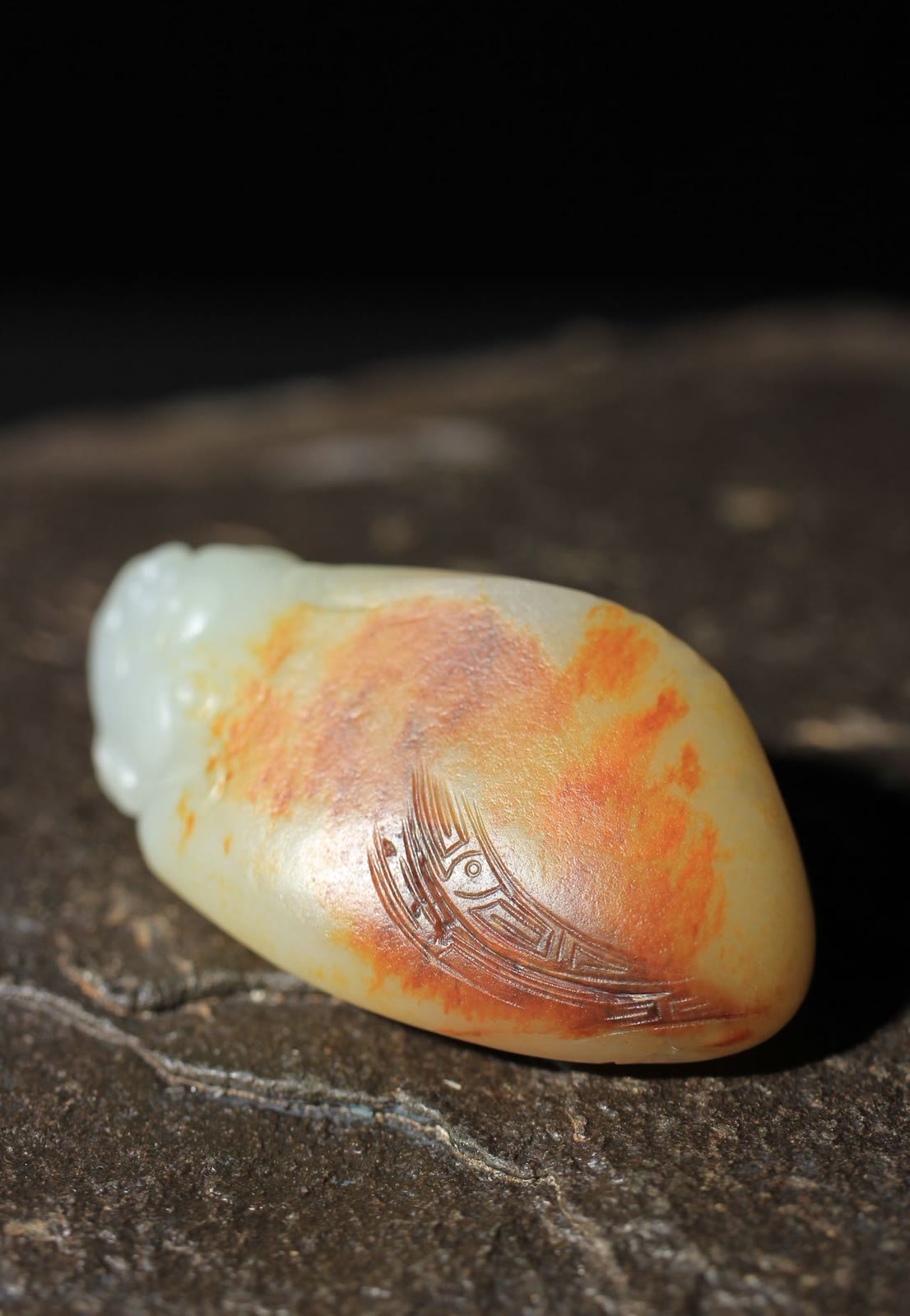 Single Seed Jade Pixiu · Pendant or Hand Piece