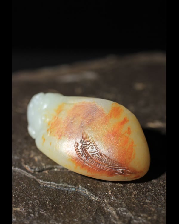 Single Seed Jade Pixiu · Pendant or Hand Piece